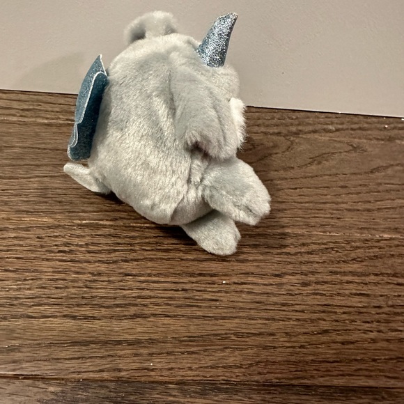 Dog Unicorn Plush Puppycorn Gray Wings Glitter Zuru Rainbocorns Sparkle Wings - Picture 5 of 6